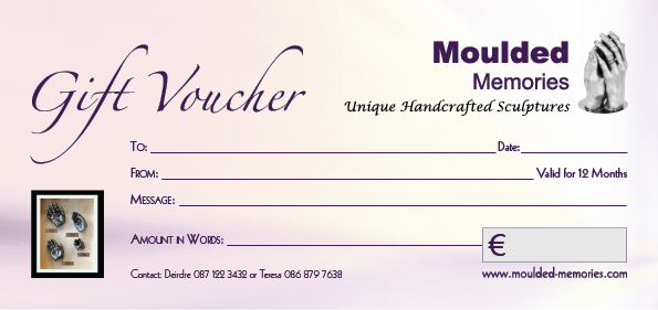 Moulded Memory Voucher Moulded Memory Voucher